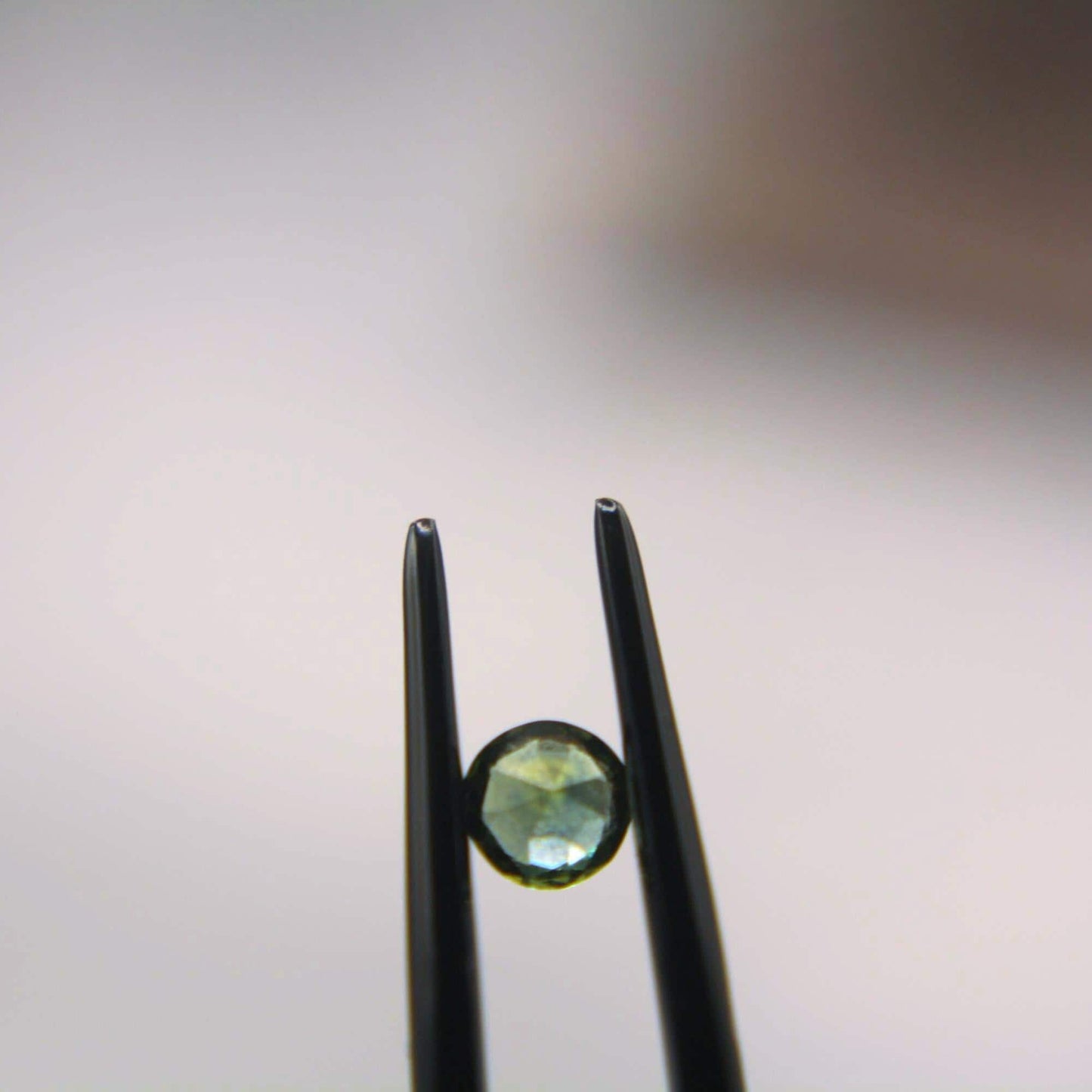0.50 Ct Natural Montana Sapphire | Round Green Teal Loose Sapphire | Hand Mined Montana Gemstone | American Mined September Birthstone