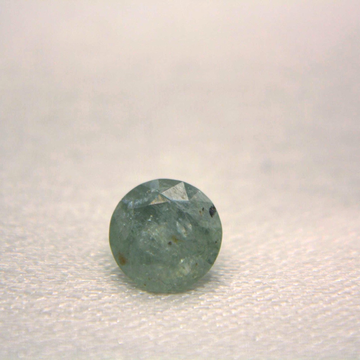 1.15 Ct Natural Montana Sapphire | Round Green Blue Loose Gemstone | Hand Mined Montana Sapphire | Rustic American Mined Sapphire
