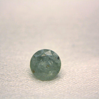 1.15 Ct Natural Montana Sapphire | Round Green Blue Loose Gemstone | Hand Mined Montana Sapphire | Rustic American Mined Sapphire