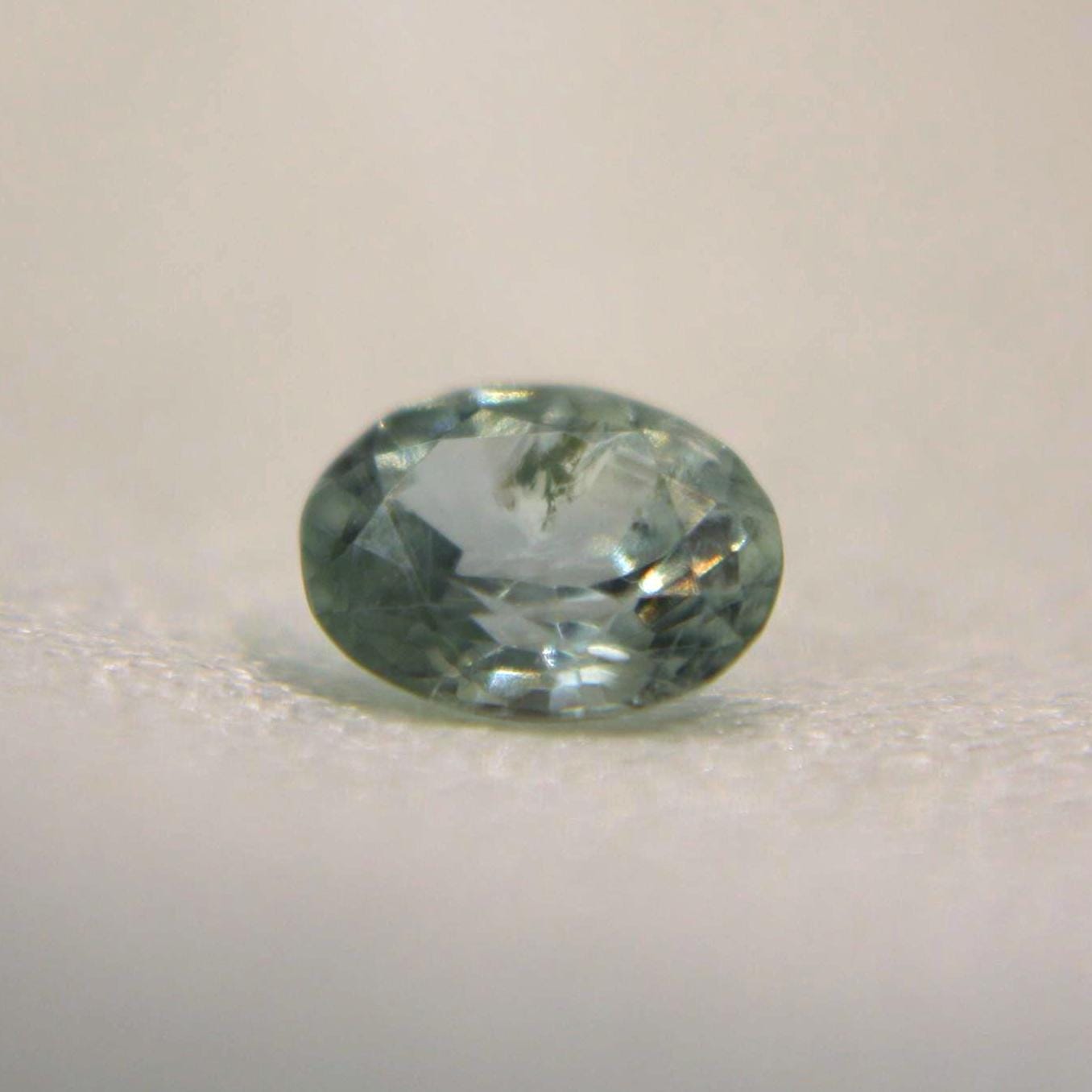 0.95 Ct Unheated Montana Sapphire | Natural Blue Green Teal Sapphire | Oval Faceted Loose Gemstone | Personally Mined in Montana