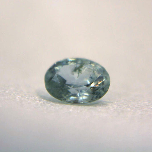 0.95 Ct Unheated Montana Sapphire | Natural Blue Green Teal Sapphire | Oval Faceted Loose Gemstone | Personally Mined in Montana