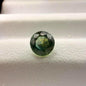 0.50 Ct Natural Montana Sapphire | Round Green Teal Loose Sapphire | Hand Mined Montana Gemstone | American Mined September Birthstone