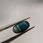 Natural Parti Sapphire 1.29 Ct | Blue Green Sapphire | Certified Sapphire