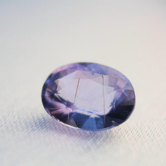 2.06 ct Natural Violet Spinel Gemstone | Oval Cut, Unheated, Certified Collector Gem