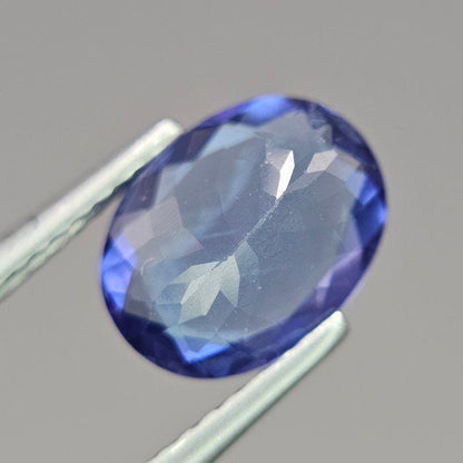2.15 Ct Natural Tanzanite | Certified Blue Violet Tanzanite | Oval Cut Loose Gemstone | December Birthstone