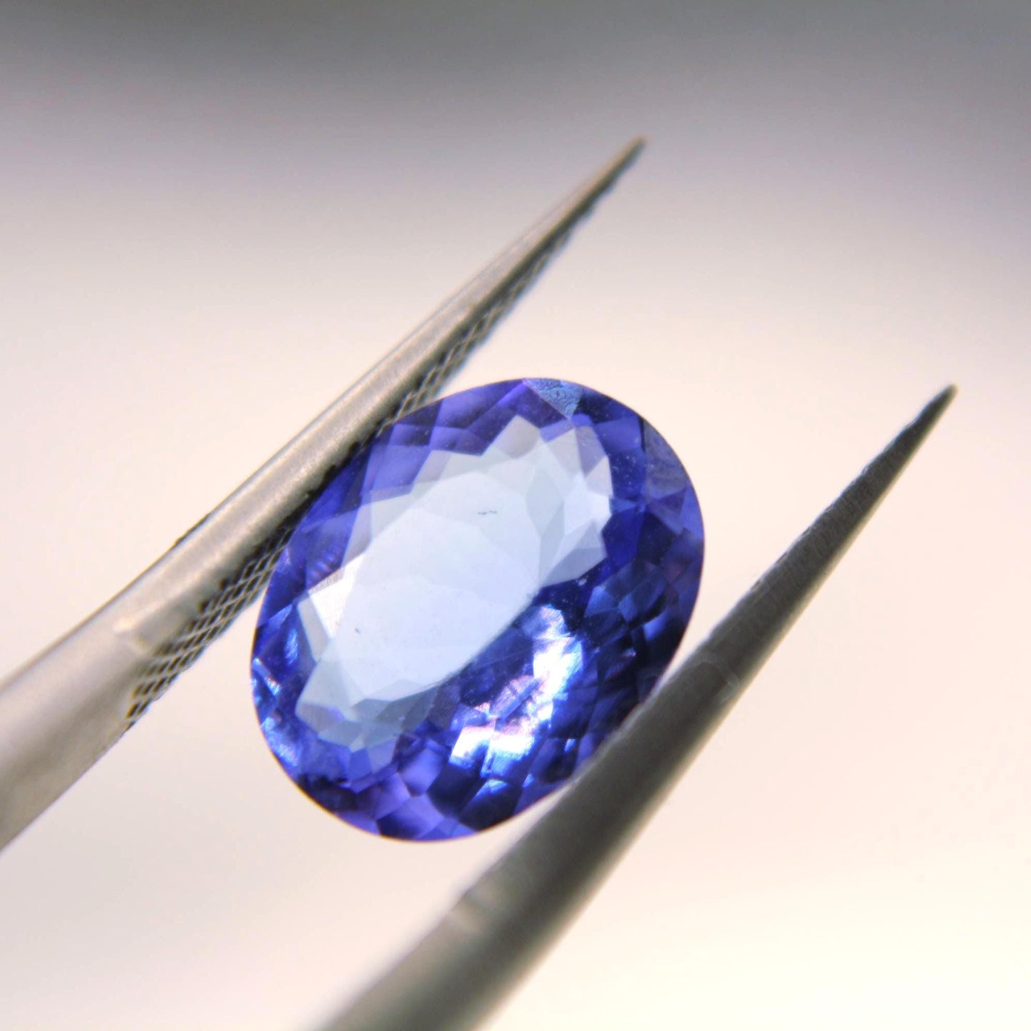 2.15 Ct Natural Tanzanite | Certified Blue Violet Tanzanite | Oval Cut Loose Gemstone | December Birthstone
