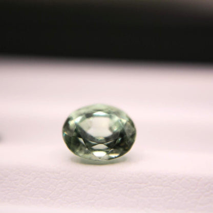 1.55 Ct Unheated Montana Sapphire | Hand Mined & Faceted | Natural Teal Blue Green Sapphire | Oval Cut Loose Gemstone