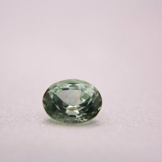 1.55 Ct Unheated Montana Sapphire | Hand Mined & Faceted | Natural Teal Blue Green Sapphire | Oval Cut Loose Gemstone
