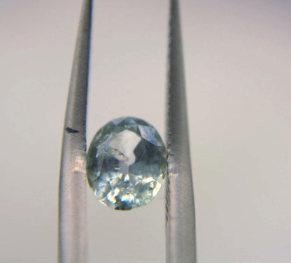 0.95 Ct Unheated Montana Sapphire | Natural Blue Green Teal Sapphire | Oval Faceted Loose Gemstone | Personally Mined in Montana