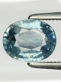 1.31 Ct Blue Sapphire | Certified Natural Sapphire | Oval Cut Loose Gemstone | Light Blue Sapphire for Custom Jewelry