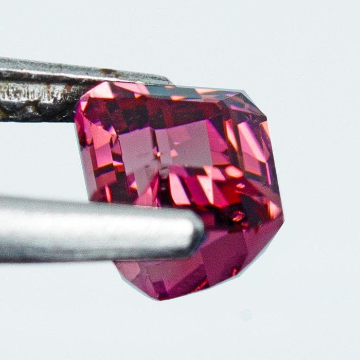 Natural Bi-Color Tourmaline Gemstone | IGI Certified Emerald Cut Loose Gemstone