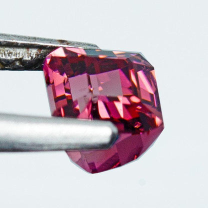 Natural Bi-Color Tourmaline Gemstone | IGI Certified Emerald Cut Loose Gemstone