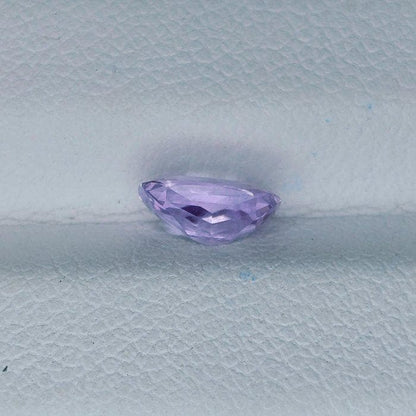 1.00 Ct Cushion Cut Unheated Purple Sapphire | IGI Certified Lavender Gemstone