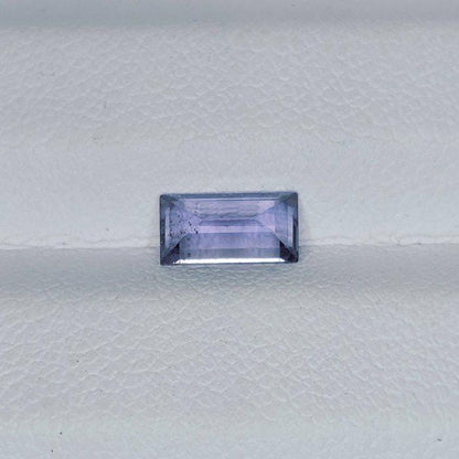 Light Purple Spinel Gemstone | Rectangular Step Cut, Untreated, IGI Certified