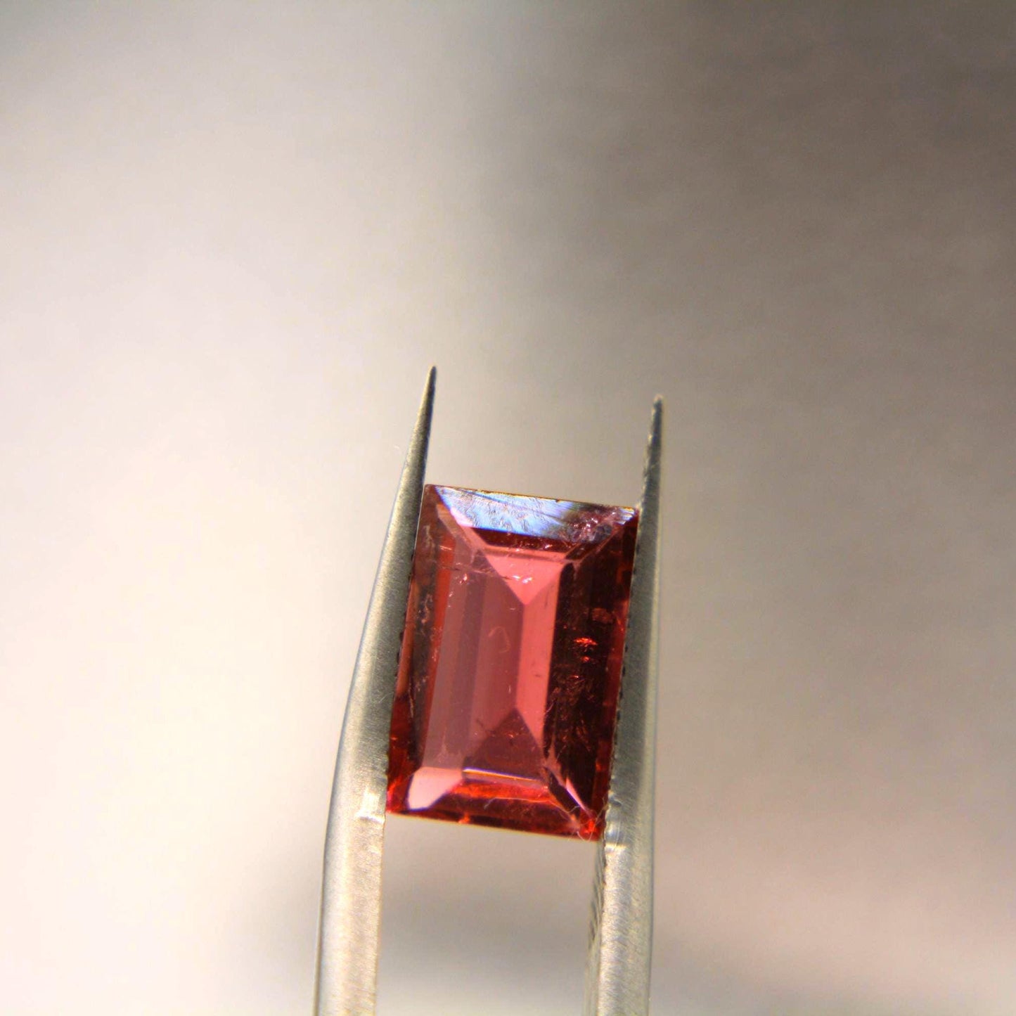 2.91 Ct Pink Tourmaline | Certified Natural Rubellite Tourmaline | Emerald Cut Loose Gemstone | Vibrant Pink Tourmaline for Custom Jewelry