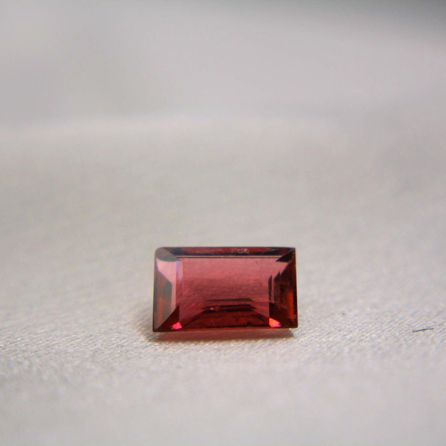 2.91 Ct Pink Tourmaline | Certified Natural Rubellite Tourmaline | Emerald Cut Loose Gemstone | Vibrant Pink Tourmaline for Custom Jewelry