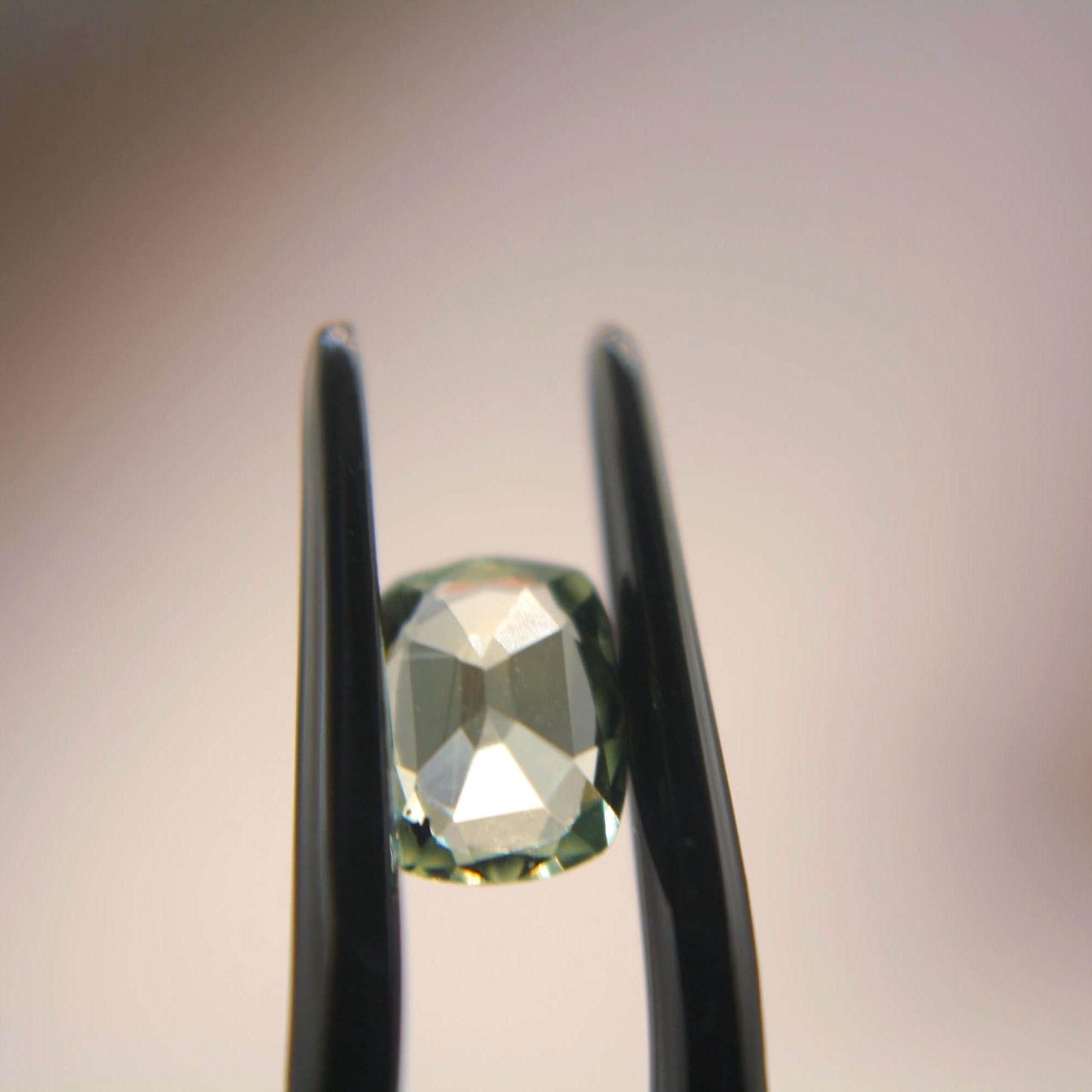 1.05 Ct Natural Montana Sapphire | Hand Mined & Faceted Teal Green Cushion Cut Loose Gemstone | Unheated Montana Sapphire | USA Mined