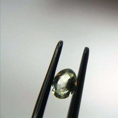 0.60 Ct Natural Montana Sapphire | Hand Mined Oval Teal Green Loose Gemstone | Montana Mined Sapphire | September Birthstone