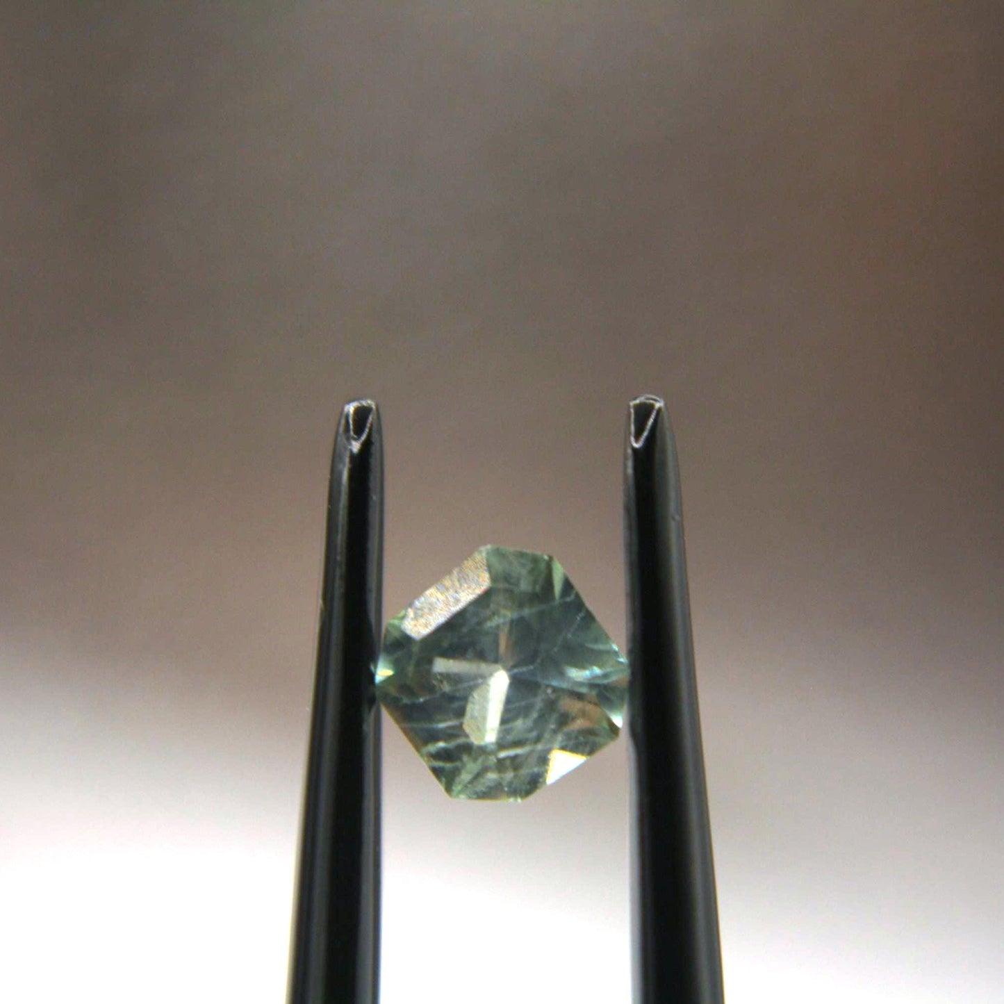 0.65 Ct Natural Montana Sapphire | Hand Mined Asscher Cut Blue Green Loose Gemstone | Montana Teal Sapphire | September Birthstone