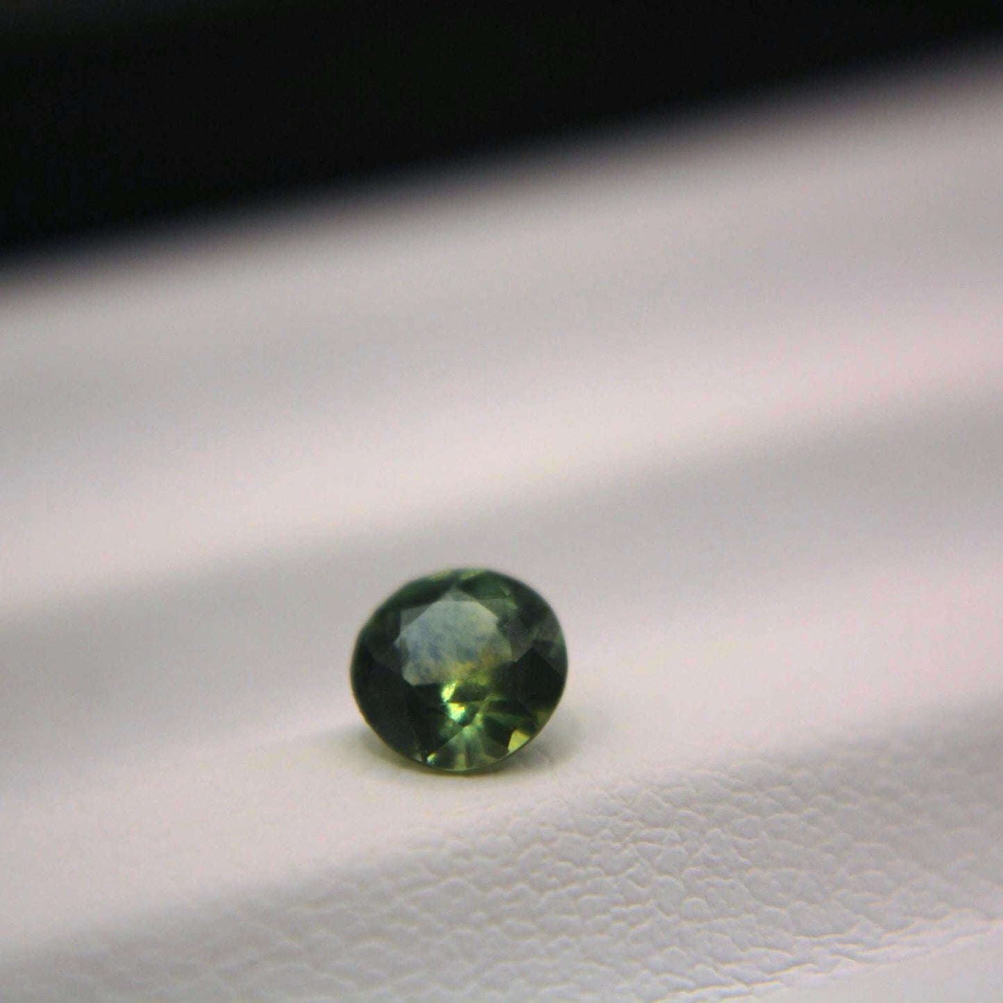 0.50 Ct Natural Montana Sapphire | Round Green Teal Loose Sapphire | Hand Mined Montana Gemstone | American Mined September Birthstone