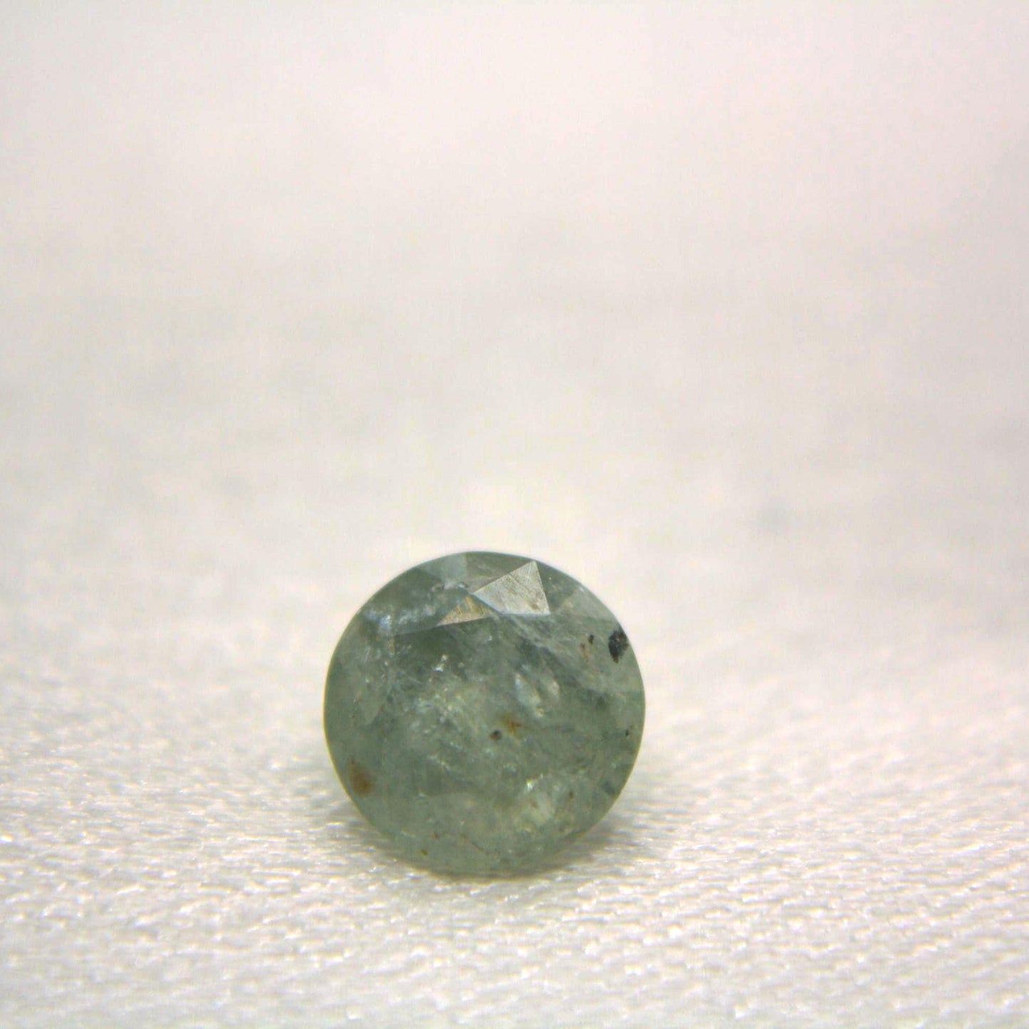 1.15 Ct Natural Montana Sapphire | Round Green Blue Loose Gemstone | Hand Mined Montana Sapphire | Rustic American Mined Sapphire