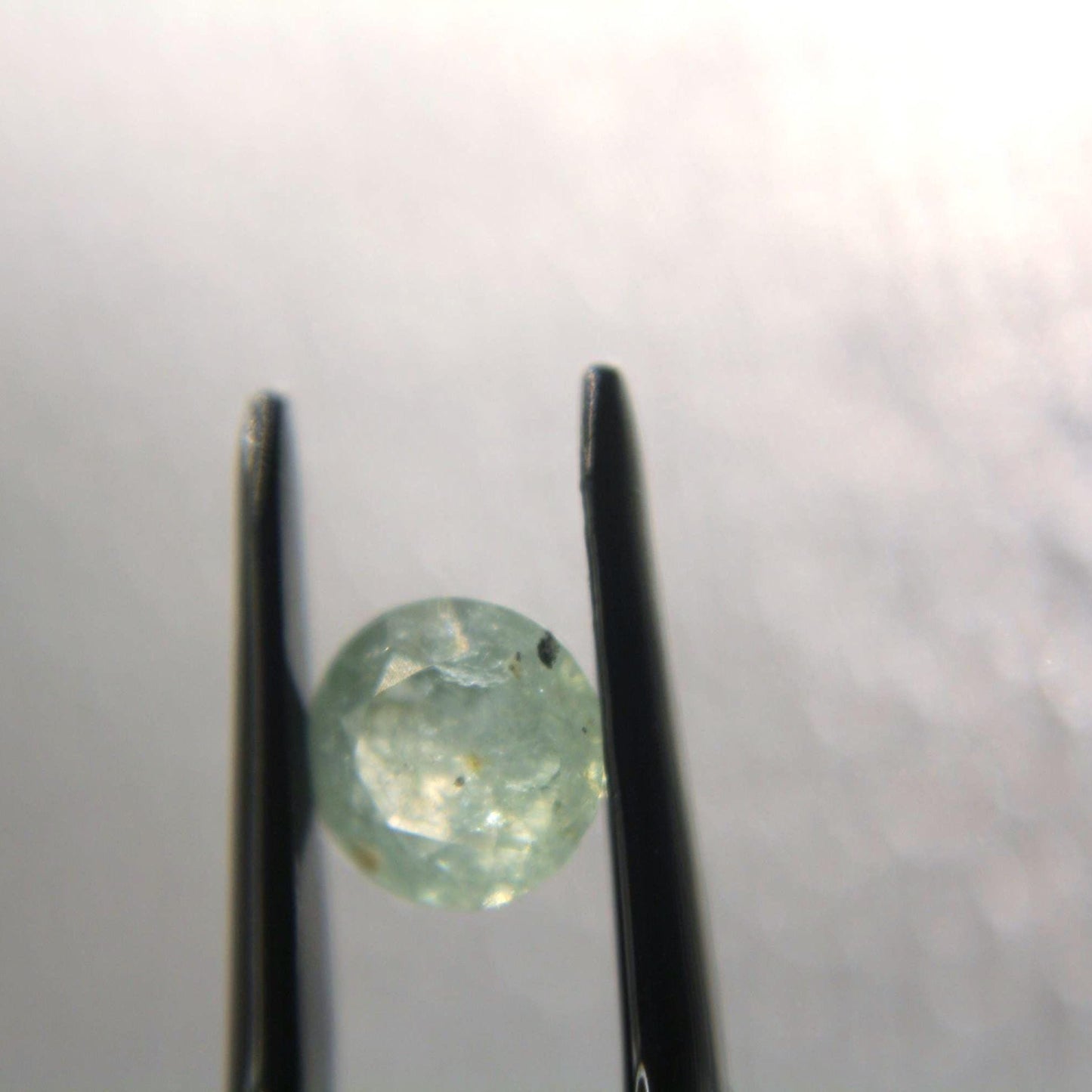 1.15 Ct Natural Montana Sapphire | Round Green Blue Loose Gemstone | Hand Mined Montana Sapphire | Rustic American Mined Sapphire