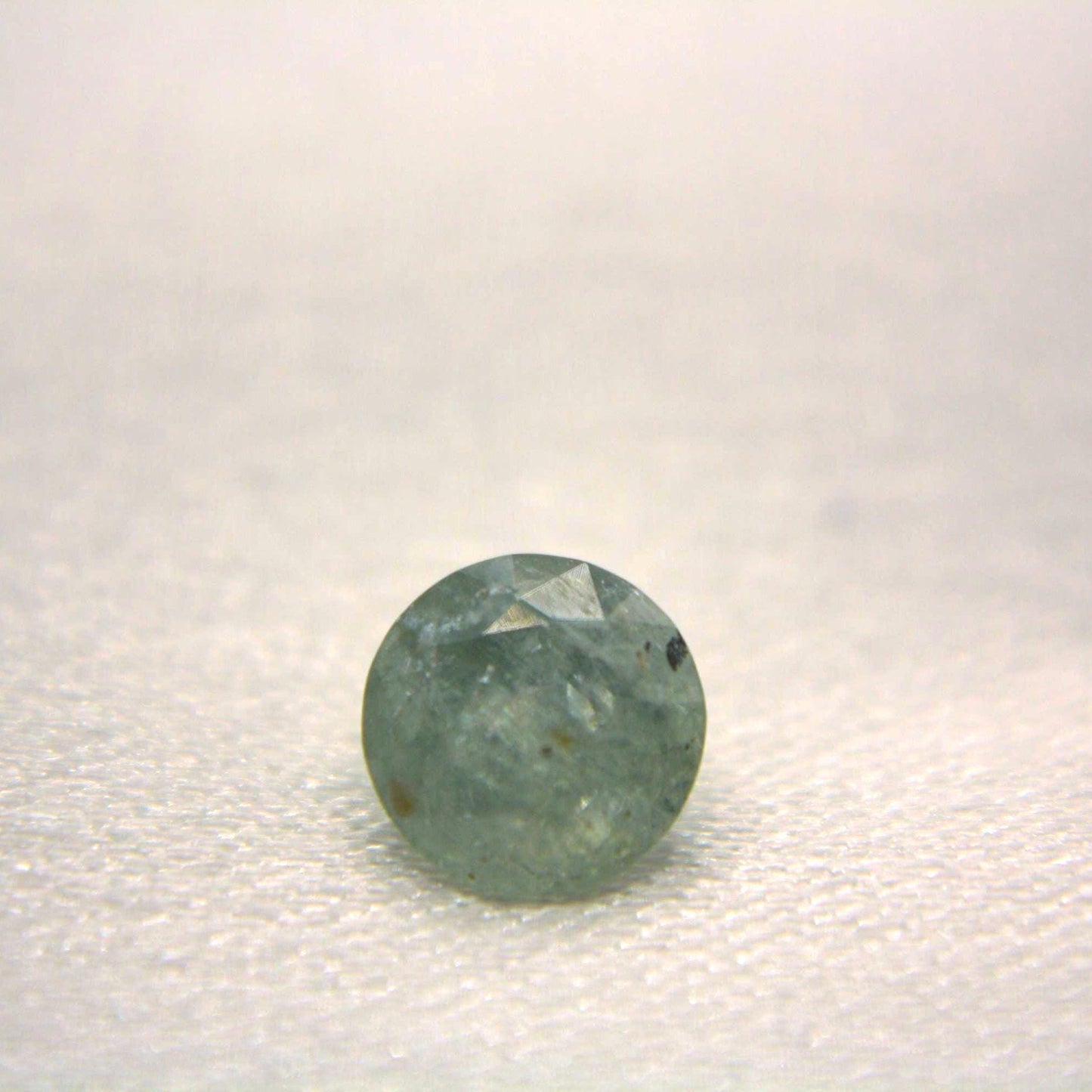 1.15 Ct Natural Montana Sapphire | Round Green Blue Loose Gemstone | Hand Mined Montana Sapphire | Rustic American Mined Sapphire
