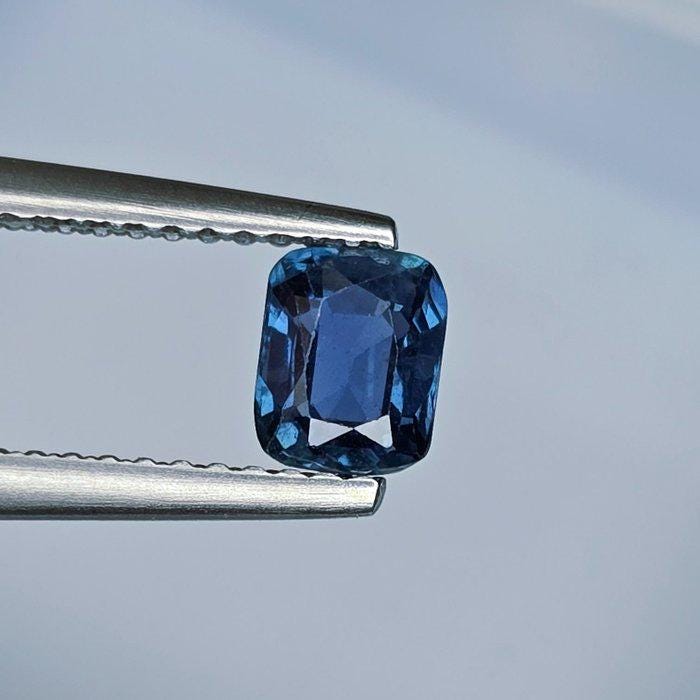 0.74 Ct Natural Unheated Deep Blue Sapphire | IGI Certified Loose Sapphire | Rectangular Cushion Cut