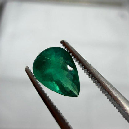 Certified Natural Green Hauyne 0.57 Ct | Pear Cut Loose Gemstone | ICA GemLab Certified | Rare Collector Gem | Genuine Hauyne