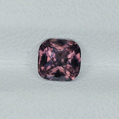 IGI Certified Natural Brown Zircon 1.27 Ct | Cushion Cut Loose Gemstone | Genuine Earth-Toned Zircon | Collector Gem | December Birthstone