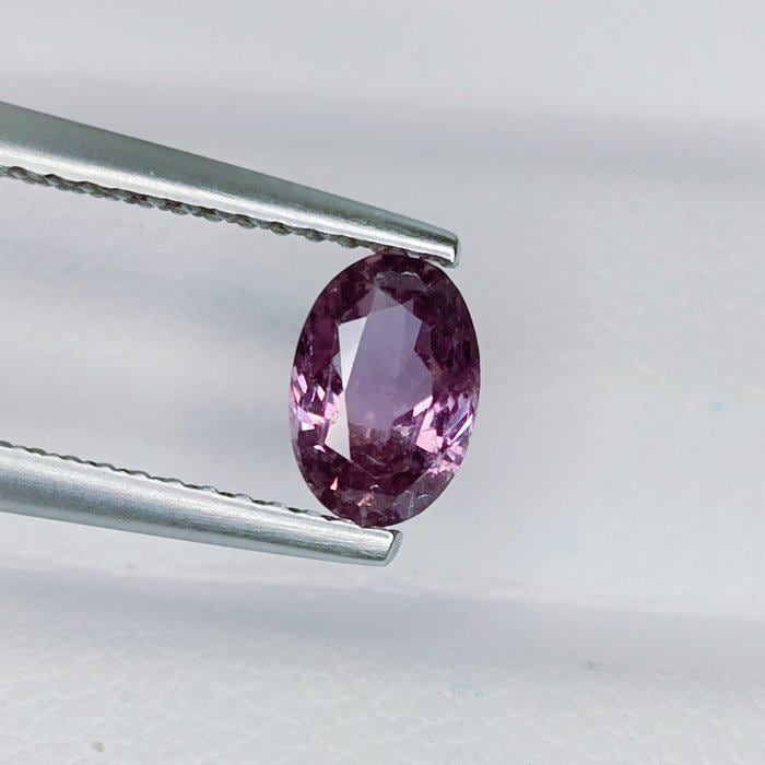 IGI Certified Natural Purple Sapphire 1.10 Ct | Madagascar Sapphire | Loose Pink Purple Sapphire | Oval Sapphire | Untreated Sapphire