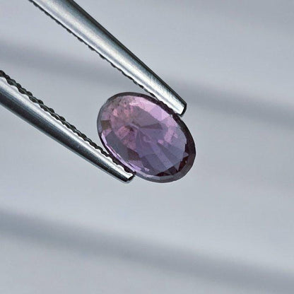 IGI Certified Natural Purple Sapphire 1.10 Ct | Madagascar Sapphire | Loose Pink Purple Sapphire | Oval Sapphire | Untreated Sapphire