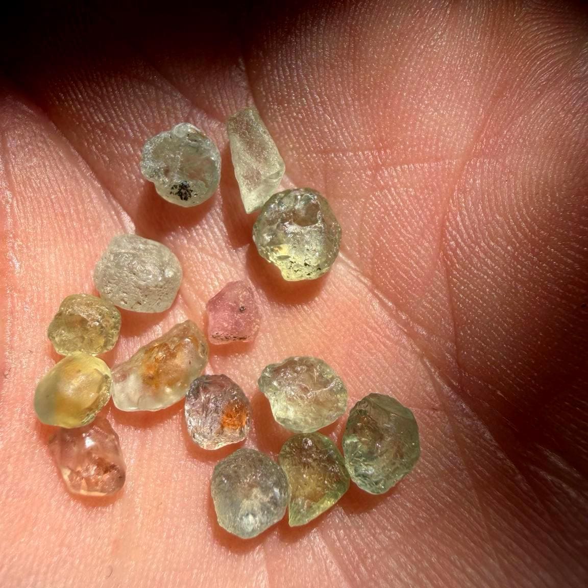 10ct Rough Montana Sapphire Parcel | Unheated Natural Sapphire Lot | Multi Color Sapphire Rough | Mining Find | Faceting Rough