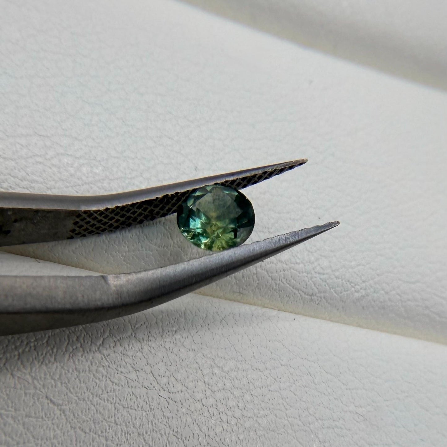 0.65 Ct Unheated Montana Sapphire | Natural Green Blue Sapphire | Ethically Hand Found in Montana | Round Loose Gemstone