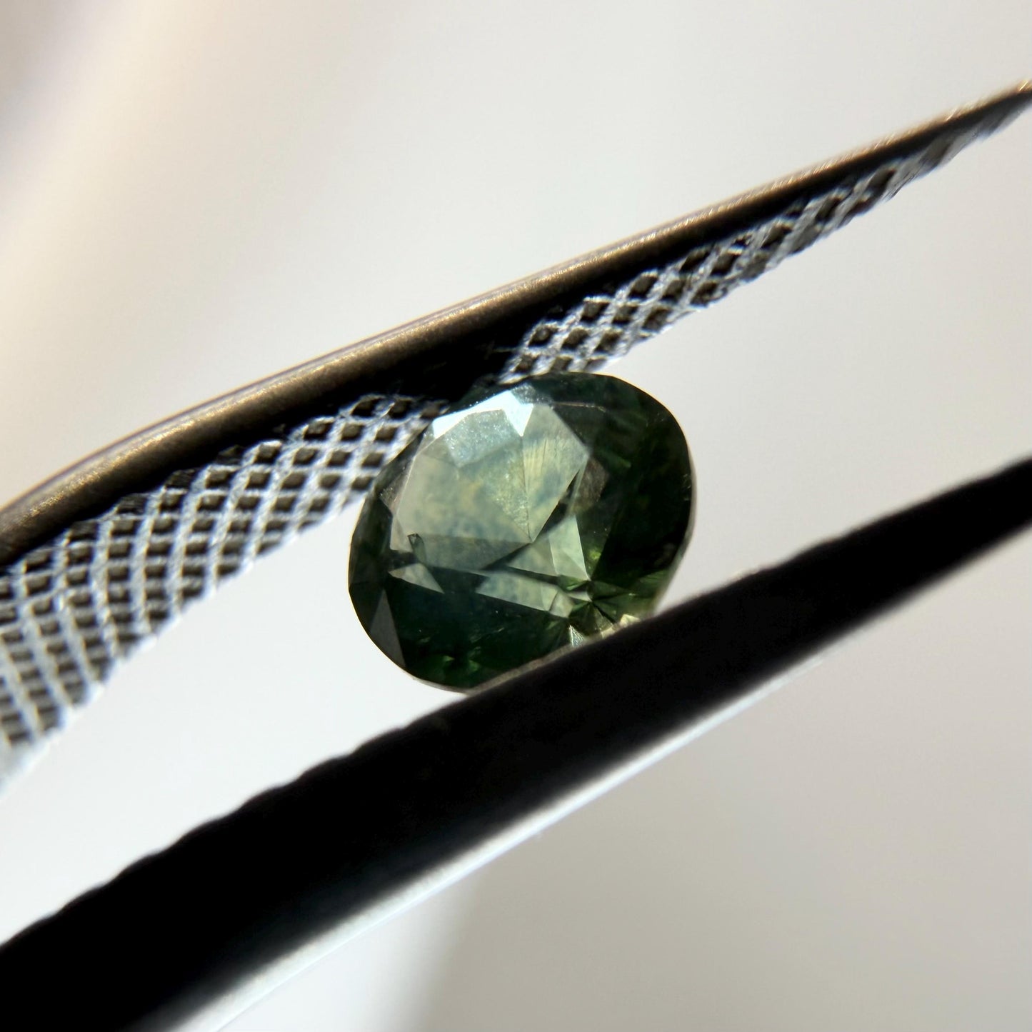 0.65 Ct Unheated Montana Sapphire | Natural Green Blue Sapphire | Ethically Hand Found in Montana | Round Loose Gemstone