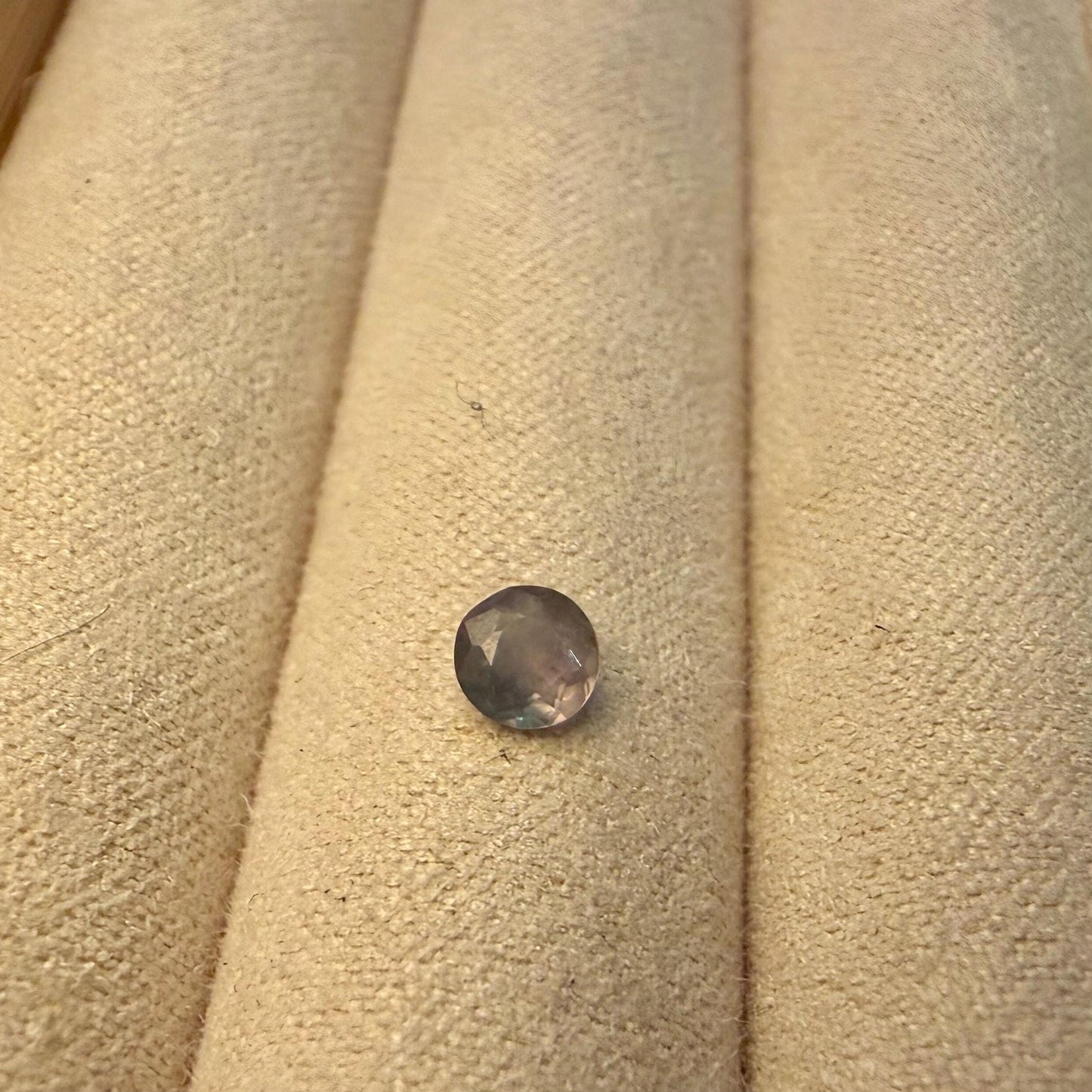 Certified Natural Alexandrite 0.29 ct | Color Change Chrysoberyl | Round Brilliant Cut | Unheated | ICA GemLab Certified Loose Gemstone