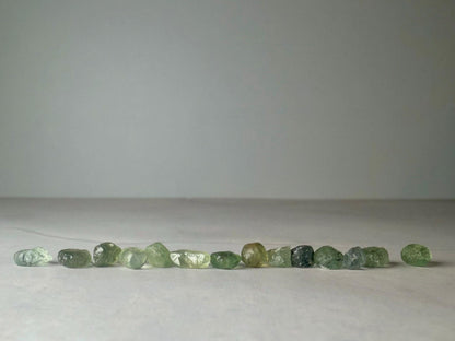 10 CTW Rough Unheated Montana Sapphires | Hand Mined Montana Sapphires 0.6ct+ | Faceting Rough | Green Blue Yellow Parcel