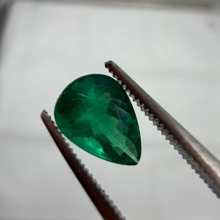 Certified Natural Green Hauyne 0.57 Ct | Pear Cut Loose Gemstone | ICA GemLab Certified | Rare Collector Gem | Genuine Hauyne