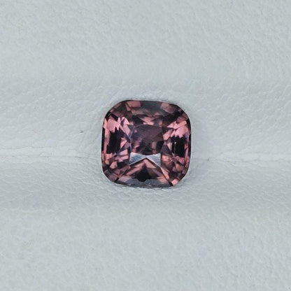 IGI Certified Natural Brown Zircon 1.27 Ct | Cushion Cut Loose Gemstone | Genuine Earth-Toned Zircon | Collector Gem | December Birthstone