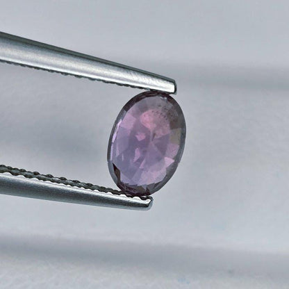 IGI Certified Natural Purple Sapphire 1.10 Ct | Madagascar Sapphire | Loose Pink Purple Sapphire | Oval Sapphire | Untreated Sapphire