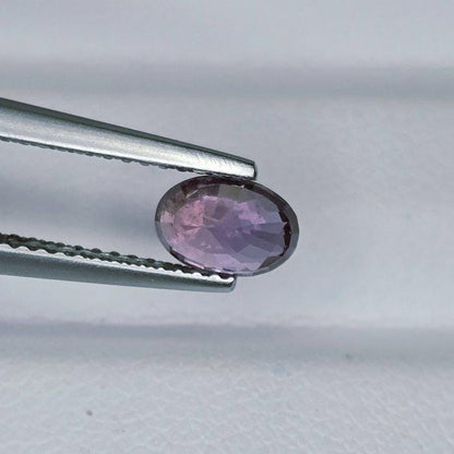 IGI Certified Natural Purple Sapphire 1.10 Ct | Madagascar Sapphire | Loose Pink Purple Sapphire | Oval Sapphire | Untreated Sapphire