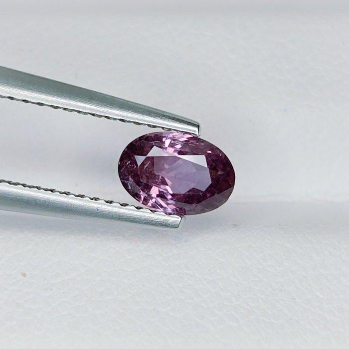 IGI Certified Natural Purple Sapphire 1.10 Ct | Madagascar Sapphire | Loose Pink Purple Sapphire | Oval Sapphire | Untreated Sapphire