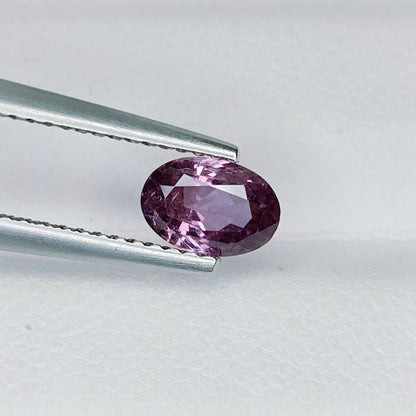 IGI Certified Natural Purple Sapphire 1.10 Ct | Madagascar Sapphire | Loose Pink Purple Sapphire | Oval Sapphire | Untreated Sapphire