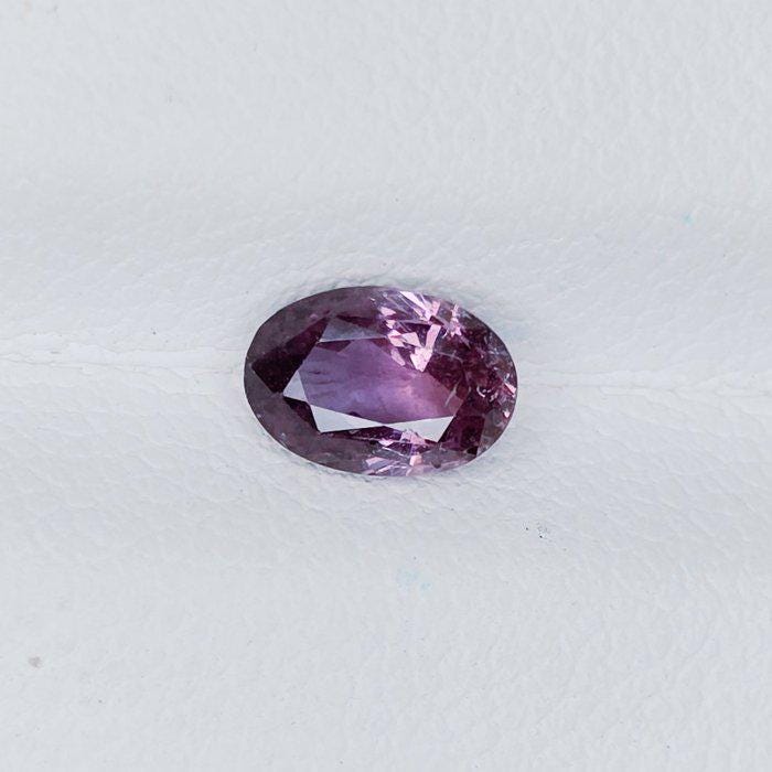 IGI Certified Natural Purple Sapphire 1.10 Ct | Madagascar Sapphire | Loose Pink Purple Sapphire | Oval Sapphire | Untreated Sapphire