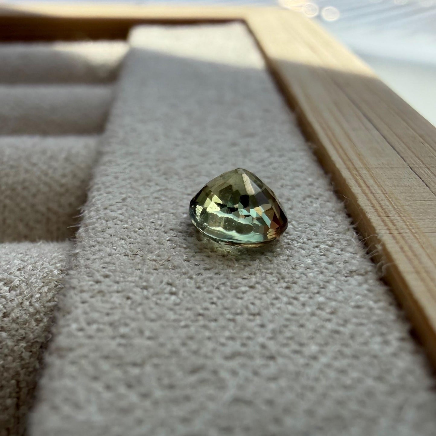 0.56 Ct Natural Alexandrite Gemstone, Certified Color Change Chrysoberyl, Oval Cut Loose Stone, June Birthstone