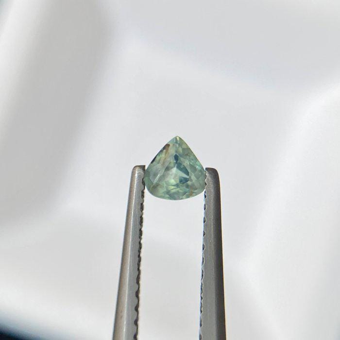 0.28 Ct Natural Alexandrite Gemstone, Certified Pear Cut Color Change Chrysoberyl, Green to Pinkish Purple, June Birthstone