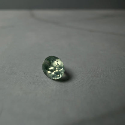 0.55ct Unheated Montana Sapphire – Natural Mint Green Oval | Hand Mined in Montana | Loose Gemstone for Custom Ring or Pendant