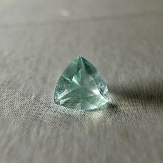 0.50ct Unheated Montana Sapphire – Natural Blue Green Trillion Cut | Hand Mined Montana Sapphire | Loose Gemstone