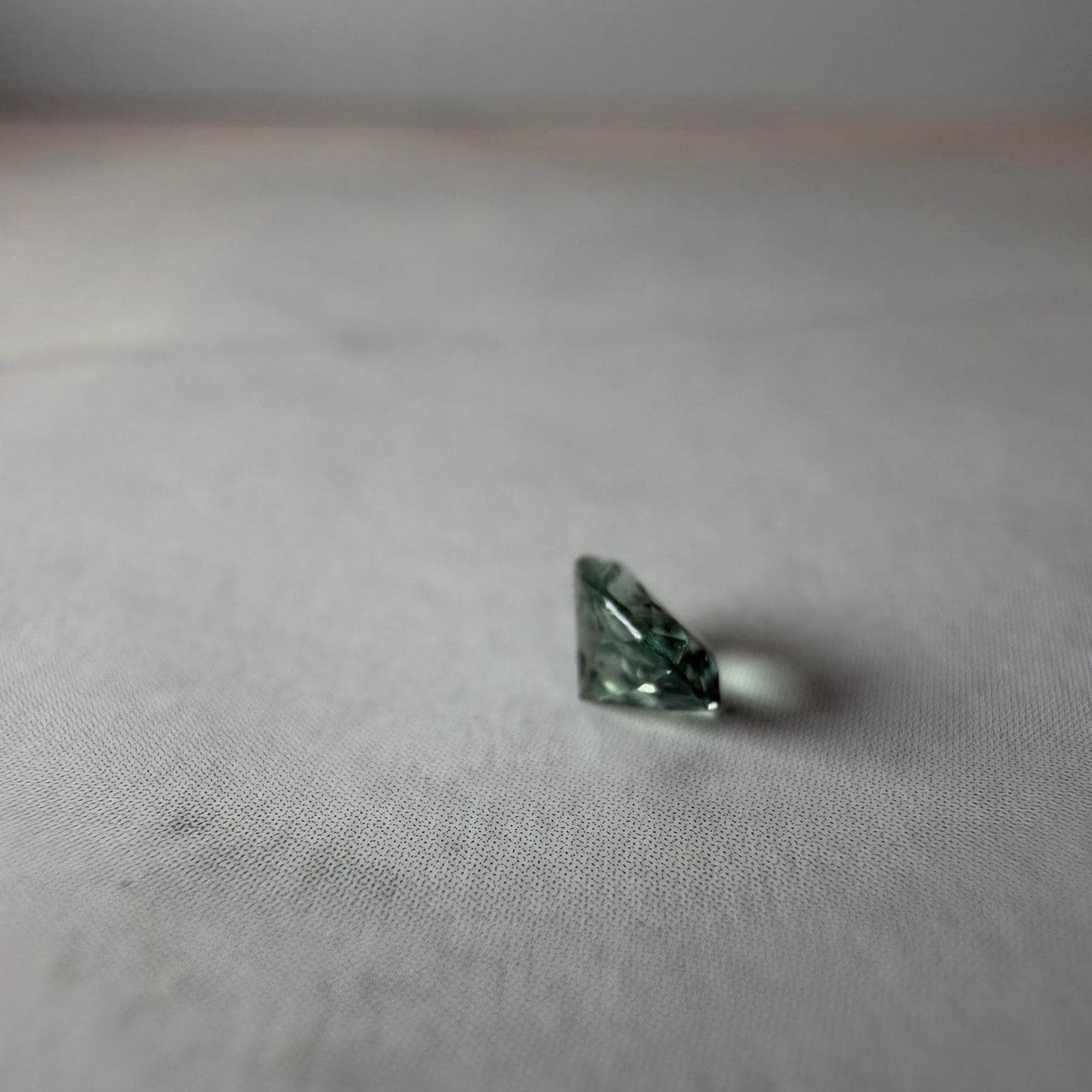 0.40 ct Unheated Montana Green Sapphire | Hand Mined Natural Oval Sapphire | Loose Montana Gemstone