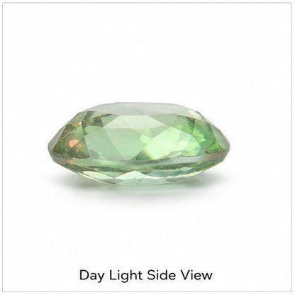 0.42 ct Natural Color Change Alexandrite | Certified Unheated Alexandrite | ICA GemLab | Green to Pinkish Purple